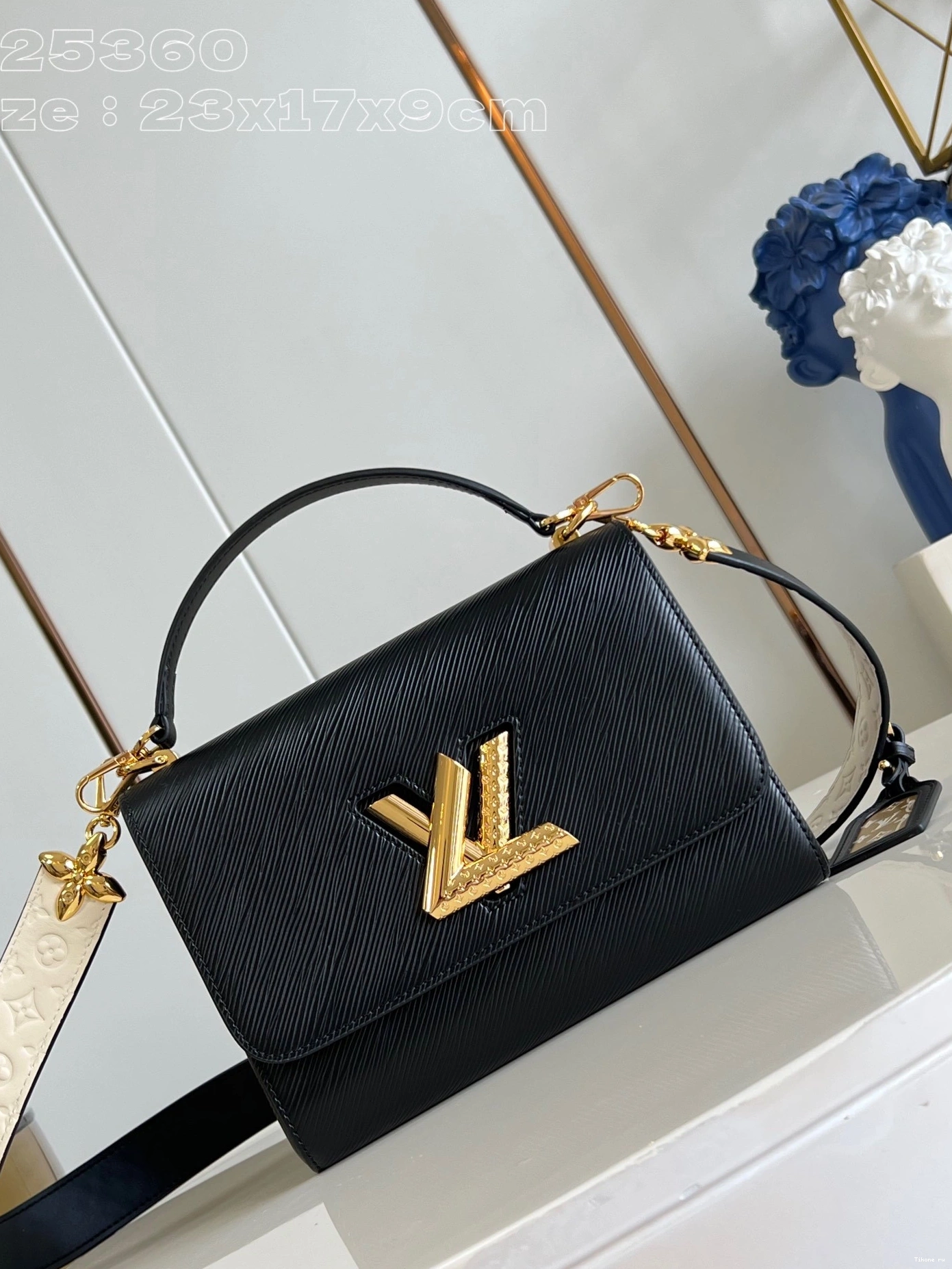 Cheap VUITTON TWIST MM-23*17*9.5CM LOUIS 0822